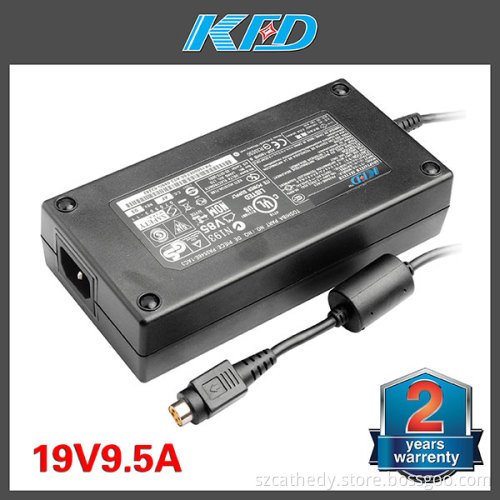 2 Years Warranty Laptop AC Adapter for Toshiba 19V 9.5A Power Adaptor with Special Tips